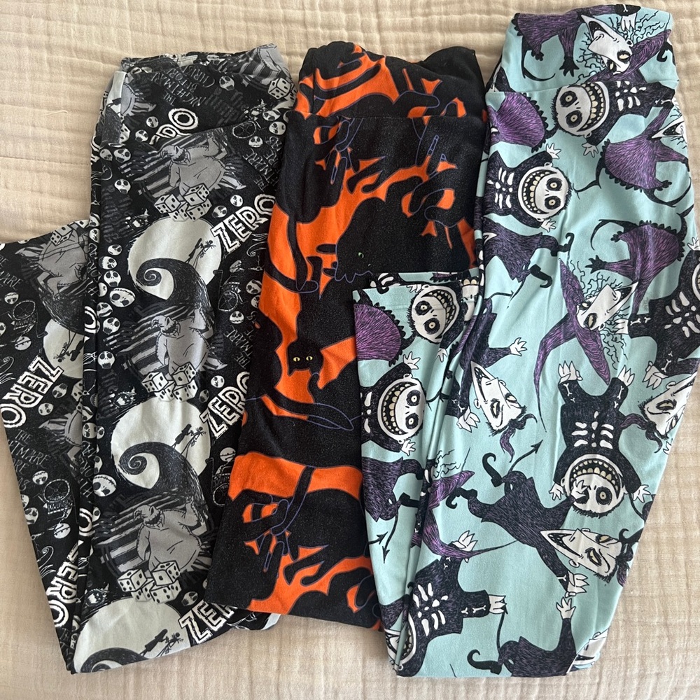 Lularoe Halloween Leggings OS
